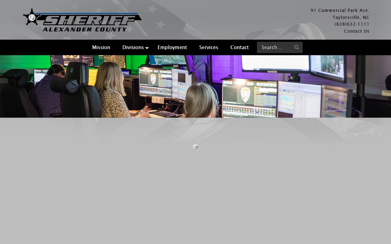 Alexander County Sheriff's Office in Taylorsville NC responsible for recent bookings and arrest records
