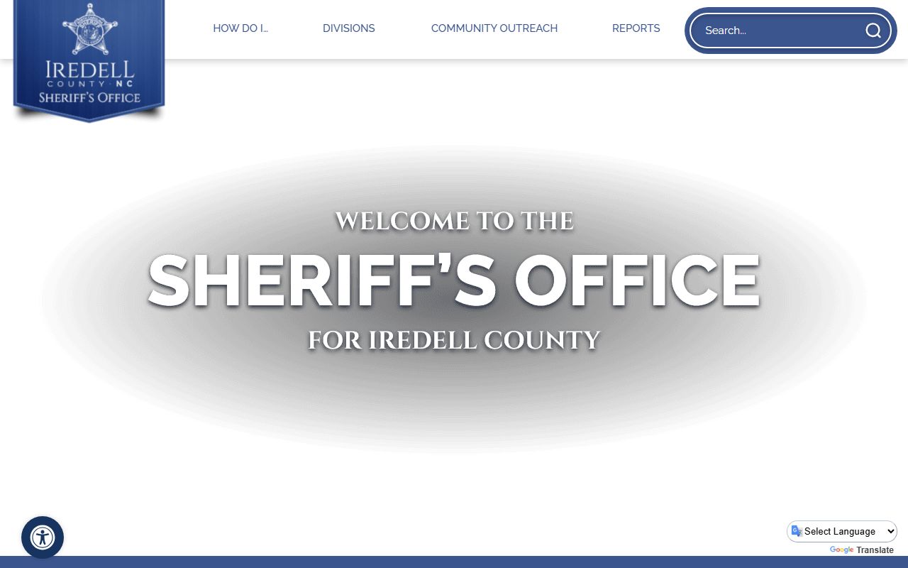 Iredell County Sheriff's Office building where recent bookings and arrest records are managed