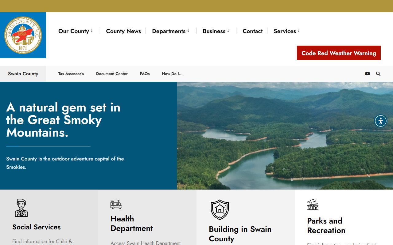 Swain County Sheriff's Office website for recent bookings and arrest records in Bryson City NC